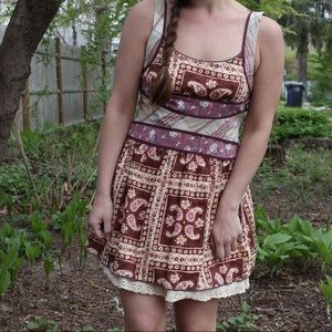 Free People Patchwork Summer Dress